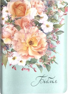 Ukrainian Bible medium size Біблія середний  формат з квітами​ индекси замок