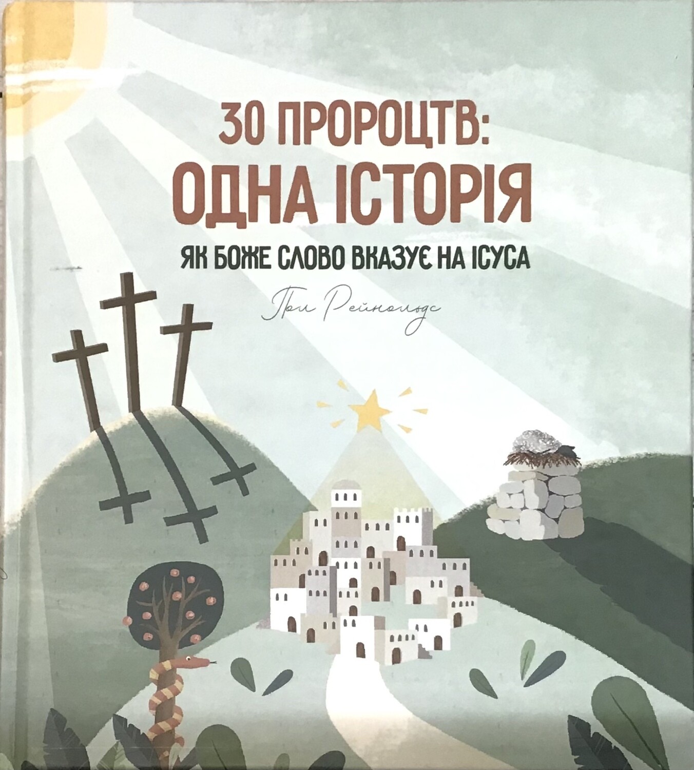 Ukrainian book for children. 30 пророцтв: одна історія. Як Боже Слово вказує на Ісуса.