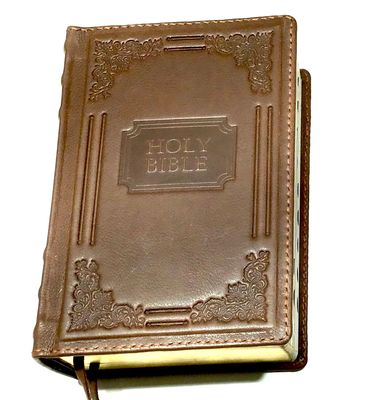 Ukrainian English Parallel Bible Українсько-Англійська Біблія шкіряна ручна робота.