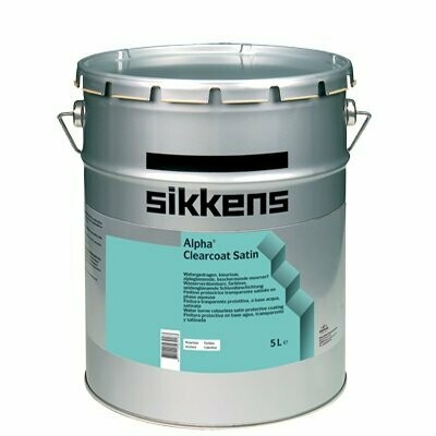 SIKKENS - FINITURE MURALI LAVABILI - ALPHA CLEARCOAT SATIN 1 litro