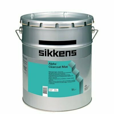 SIKKENS - FINITURE MURALI LAVABILI - ALPHA CLEARCOAT MAT 5L