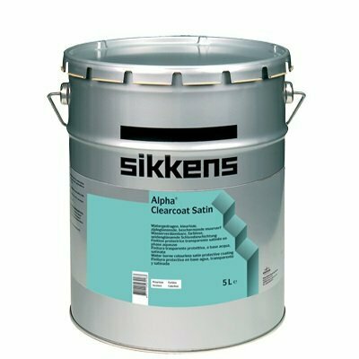 SIKKENS - FINITURE MURALI LAVABILI - ALPHA CLEARCOAT SATIN 1 litro