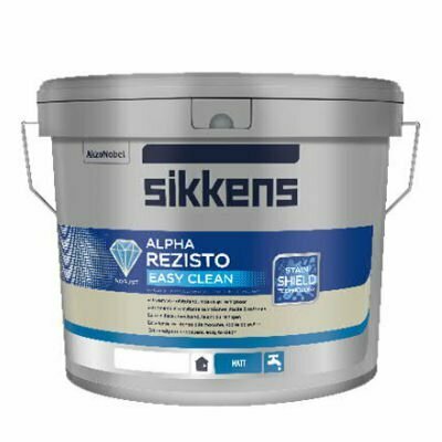 SIKKENS - FINITURE MURALI LAVABILI - ALPHA REZISTO MAT BIANCO W05 10 litri