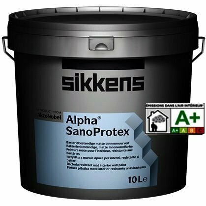 SIKKENS - FINITURE MURALI LAVABILI - SI ALPHA SANOPROTEX BIANCO 10L