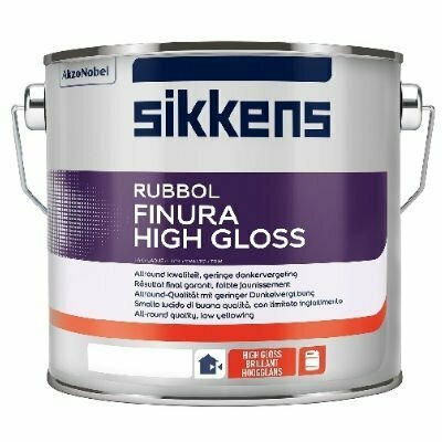 SIKKENS - RUBBOL - SMALTI TRADIZIONALI - SI RUBBOL FINURA HG BIANCO 2,5L