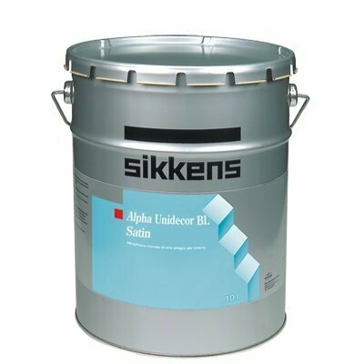 SIKKENS - RUBBOL - SMALTI ALL'ACQUA - SI ALPHA UNIDEC.BL SATIN BIANCO 2,5L