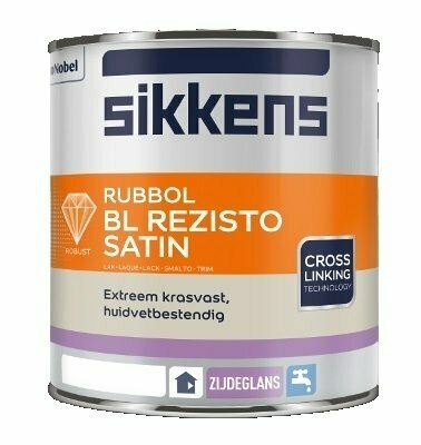 SIKKENS - RUBBOL - SMALTI ALL'ACQUA - SI RUBBOL BL REZISTO SATIN BIANCO 1L