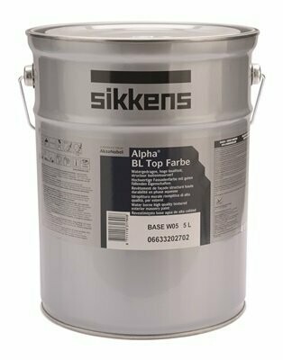 SIKKENS - FINITURE MURALI ORGANICHE - SI ALPHA BL TOP FARBE BASE W05 5L