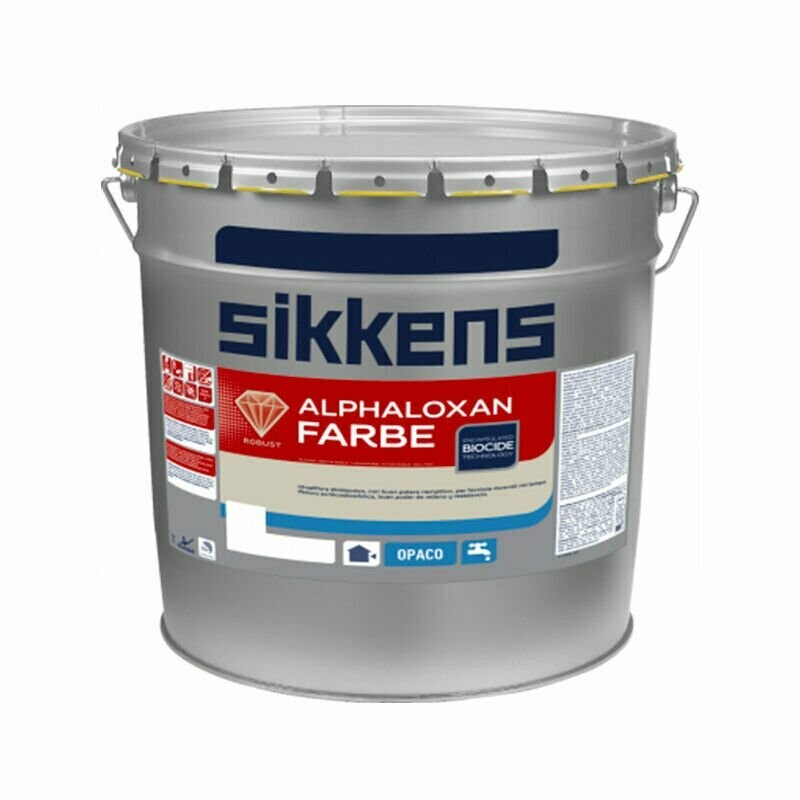 SIKKENS - FINITURE MURALI ACRIL-SILOSSANICHE - SI ALPHALOXAN FARBE BIANCO=W05 5L