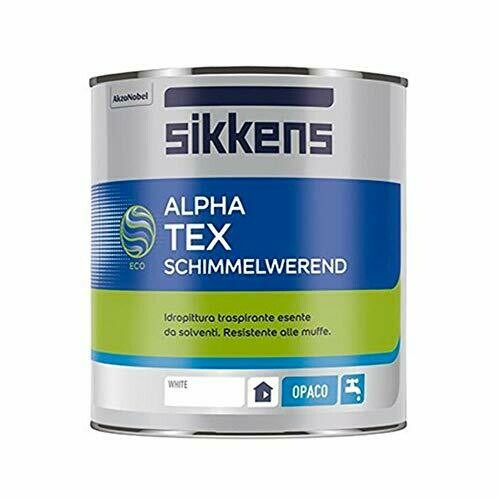 SIKKENS - FINITURE MURALI TRASPIRANTI - SI ALPHA TEX SCHIMMEL.SF BIANCO 10L