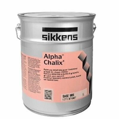 SIKKENS - FINITURE MURALI AI SILICATI E AL GRASSELLO DI CALCE - SI ALPHA CHALIX BASE W05 15L