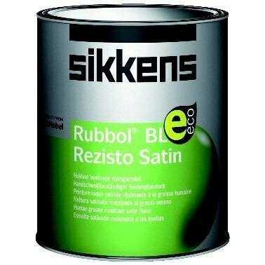 SIKKENS - RUBBOL - SMALTI ALL'ACQUA - SI RUBBOL BL REZISTO SATIN BIANCO 0,5L