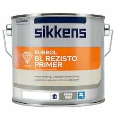 SIKKENS - RUBBOL - FONDI COPRENTI PER LEGNO - SI RUBBOL BL REZISTO PRIMER BIANCO 2,5L