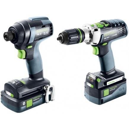 FESTOOL - Set di avvitatori e punte TID18 5,2/4,0 I-Set PDC18