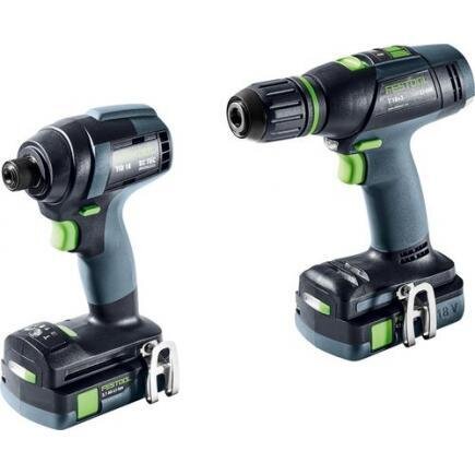 FESTOOL 576492 - Set di avvitatori e punte TID 18 C 3,1-Set T18