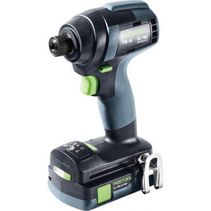 FESTOOL 576485 - Trapano avvitatore a batteria TID 18 C 3,1Ah-Plus