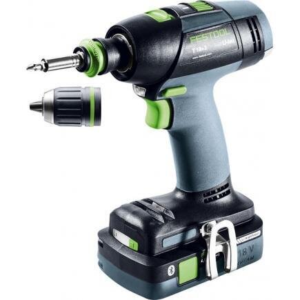 FESTOOL 576446 - Trapano avvitatore a batteria T 18+3 HPC 4,0Ah I-Plus