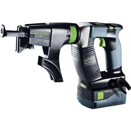 FESTOOL - Avvitatore per cartongesso a batteria DWC 18V-2500 Li 5,2Ah-Plus DURADRIVE