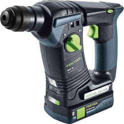 FESTOOL - Tassellatore a batteria BHC 18 C 3,1Ah I-Plus