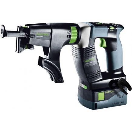 FESTOOL - Avvitatore per cartongesso a batteria DWC 18V-2500 Li 5,2Ah-Plus DURADRIVE