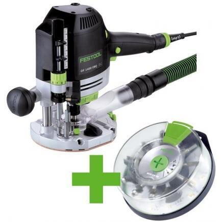 FESTOOL - Fresatrice OF 1400 EBQ-Plus + Box-OF-S 8/10x HW