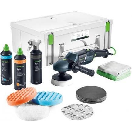 FESTOOL 574907 - Lucidatrice rotativa RAP 150-21 FE-Set Wood SHINEX
