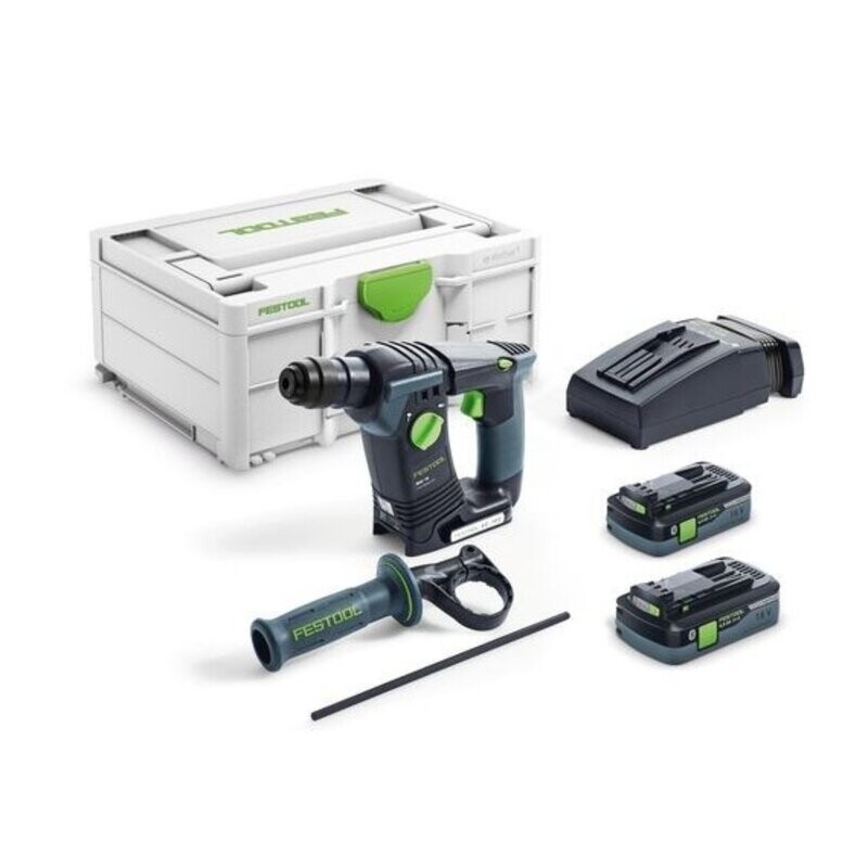 FESTOOL 576513 - Tassellatore a batteria BHC 18 HPC 4,0Ah I-Plus FESTOOL 576513 - Tassellatore a batteria BHC 18 HPC 4,0Ah I-Plus