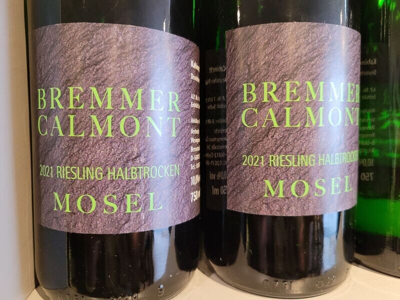 Bremmer Calmont Riesing Halbtrocken 2021 Bremmer Calmont Riesing Halbtrocken 2021