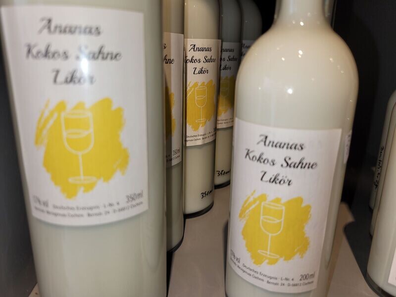 Ananas Kokos Sahne Likör