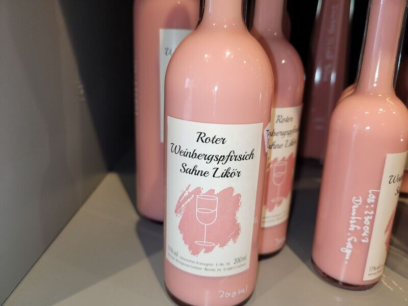 Roter Weinbergs Pfirsich Sahne Roter Weinbergs Pfirsich Sahne