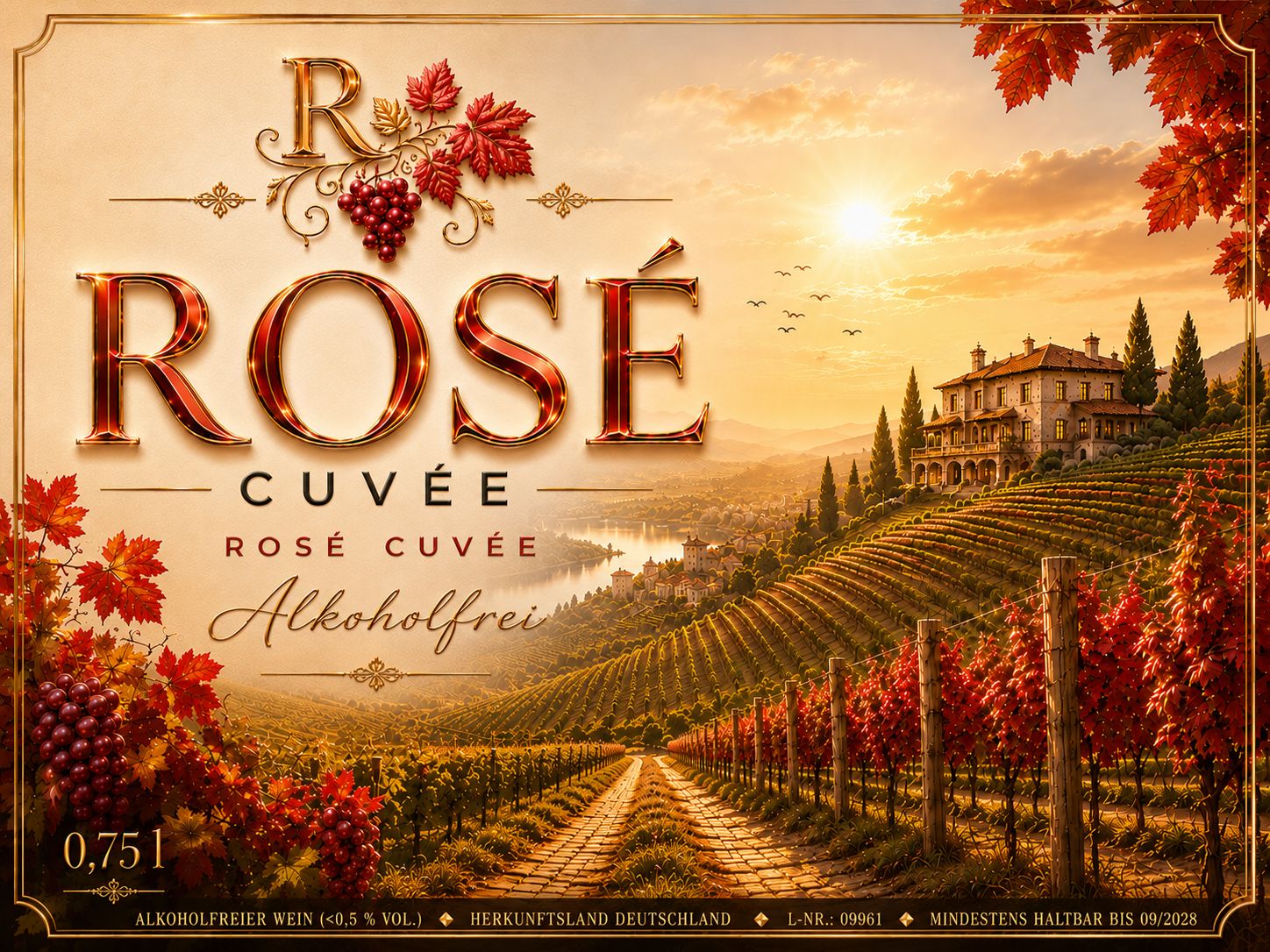 Rose Cuvee Alkoholfrei