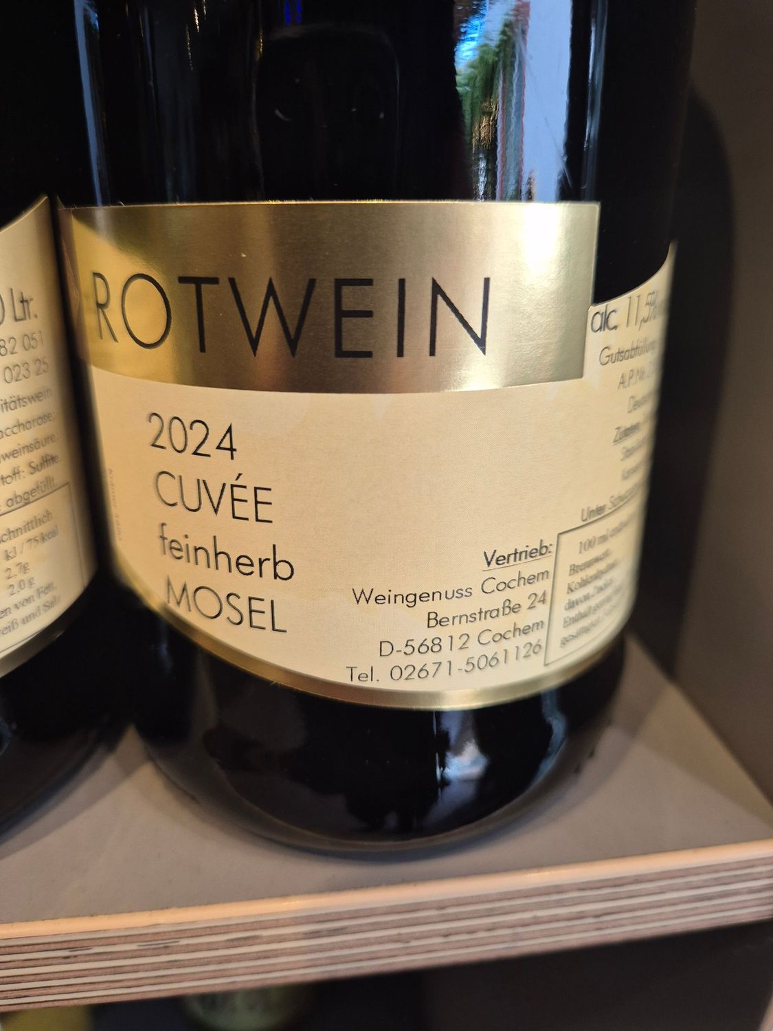 2024 Cuvee Rotwein Feinherb