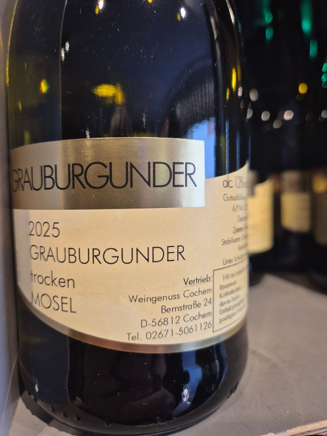 Grauer Burgunder trocken 2025