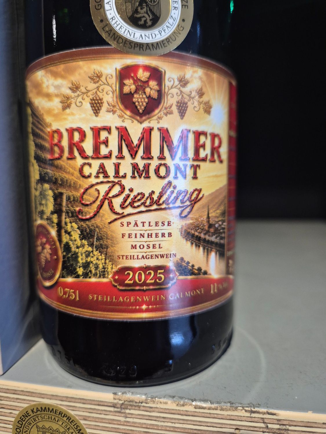 Bremmer Calmont Riesing Feinherb 2025