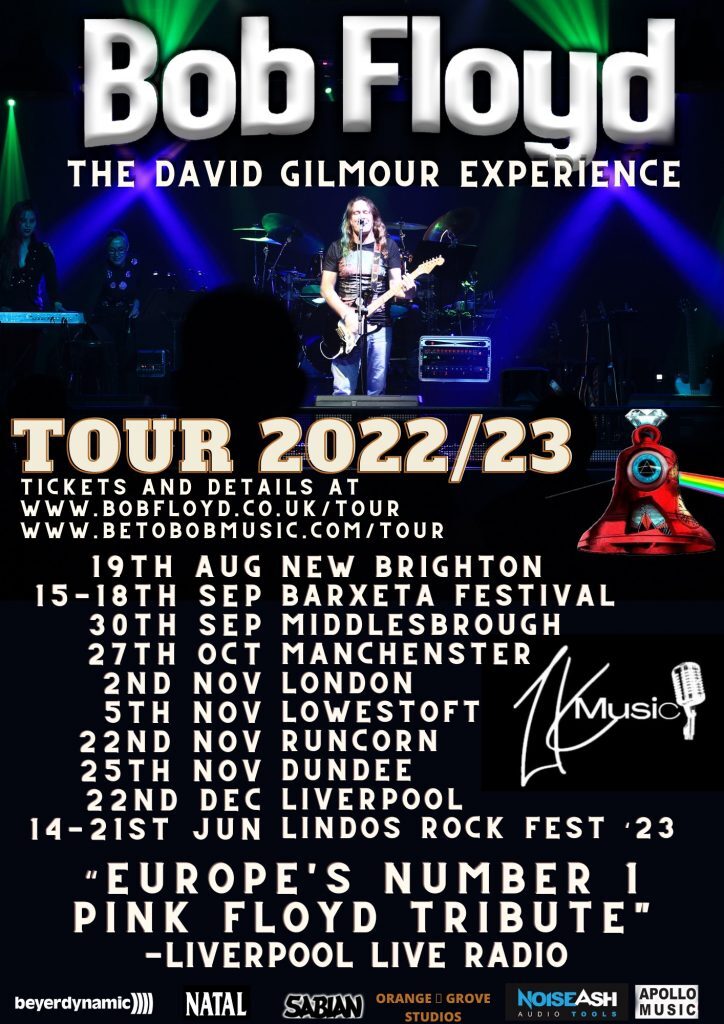 Bob Floyd The Dave Gilmour Experience Shop
