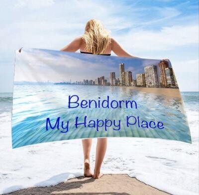 ​Fantastic shower curtains and towels for lovers of Benidorm