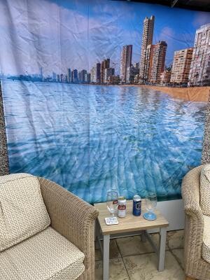 ​Fantastic shower curtains and towels for lovers of Benidorm