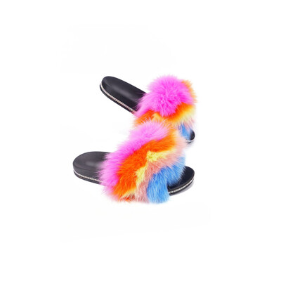Rainbow - Color Rhinestone Flops Rainbow - Color Rhinestone Flops