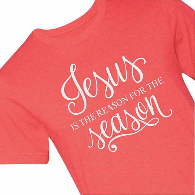 Red Jesus Is The Reason For The Season T-shirt
