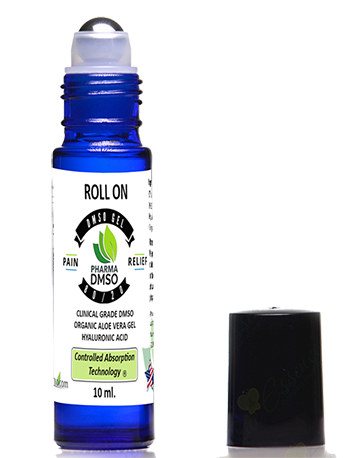 DMSO Hyaluronic Acid Roll-On 10ml Clinical Grade DMSO 99.996% filtered