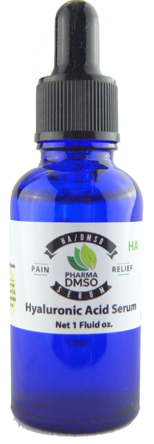 Hyaluronic Acid Serum 1oz. W/Glass Dropper