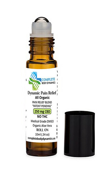 CBD 250mg Roll-On Dynamic Pain Reliever &quot;Patent Pending&quot;