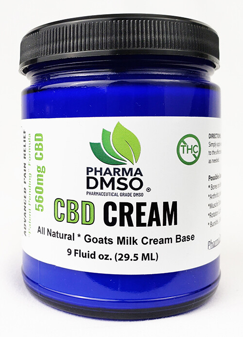 9 oz. CBD Cream &quot;Patent Pending formula&quot;