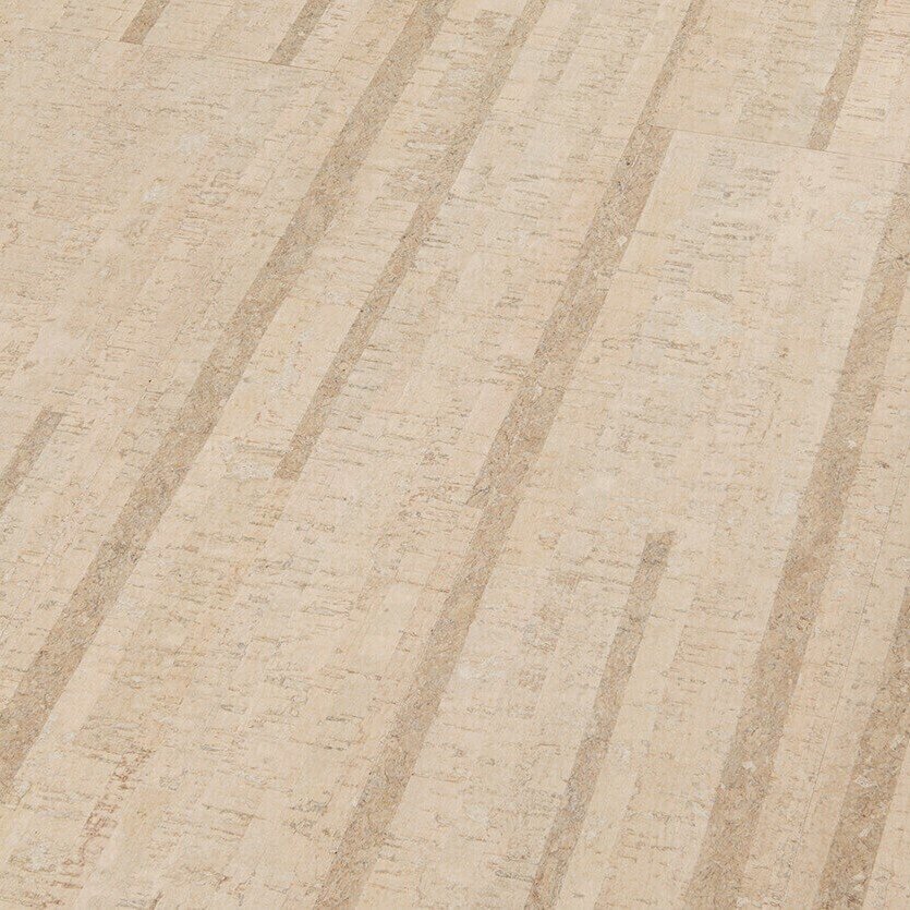 Lane Antique White 7.5x48 Amorim Wise Cork Floor