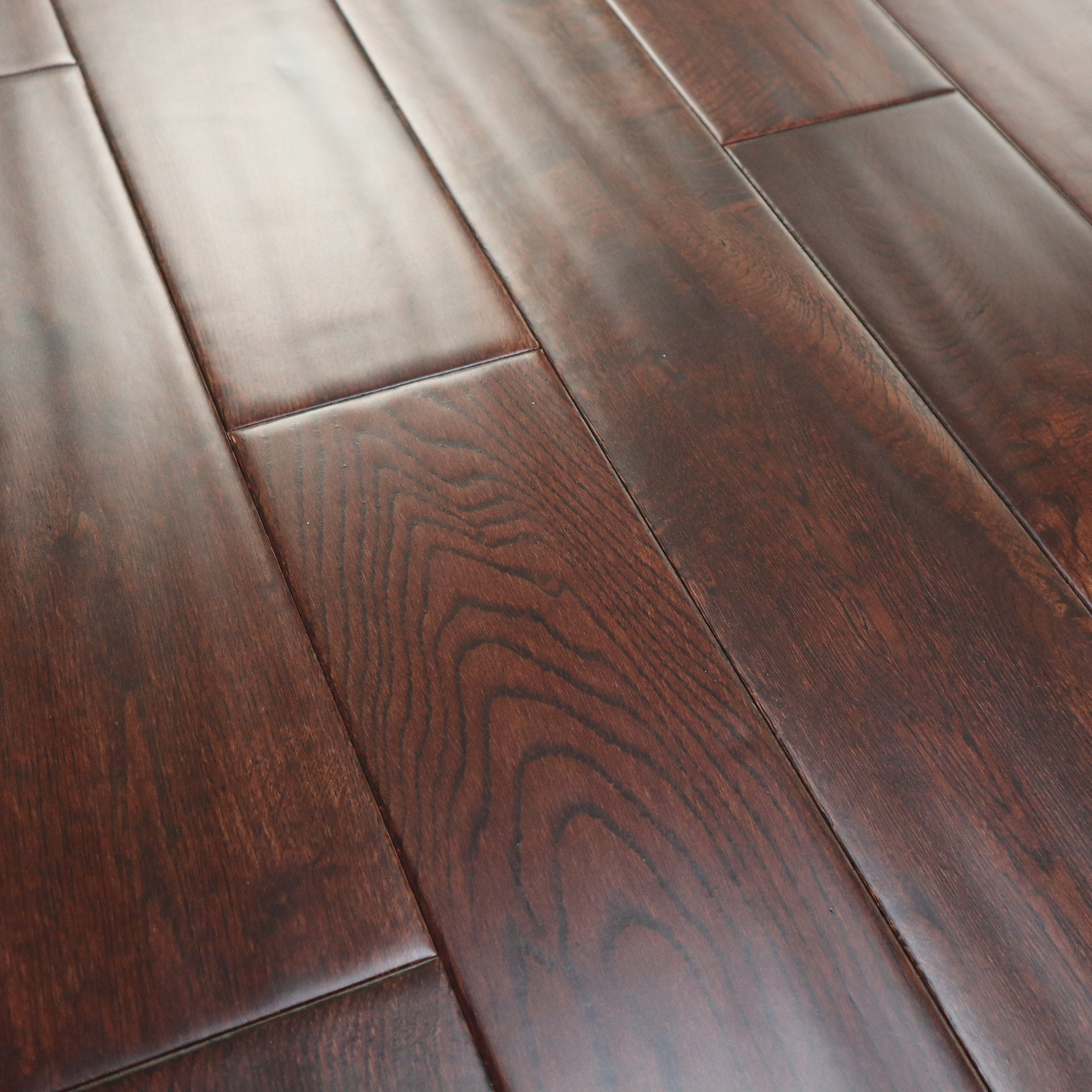 Sienna Antique Oak 5" Hand-Scraped | Solid Hardwood Floor