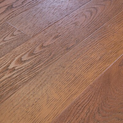 Gunstock Oak Traditions WPC Flooring | 20mil wear layer | 6.5mm thickness | 3.25" Narrow Plank