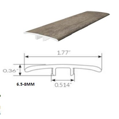 T-Molding - Authentic Plank - Hermitage 3007