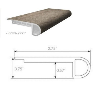 Stair Nose - Traditions - Saddle Oak