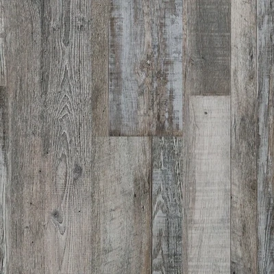 Gray Reclamation Oak 7x48 | 20 mil wear layer | 2.5 mm thick Glue Down Vinyl Flooring | Colorado Next Floor