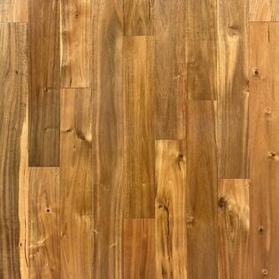 Blond 5" Solid Acacia Mid-Leaf Smooth Hardwood Flooring